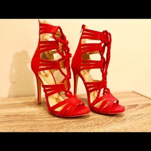 Red Statement Heels!